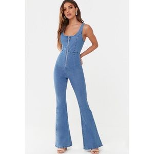 Denim Pants Jumpsuit